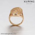 14391 Luxury jewelry elegant diamond zircon ring, latest 18k gold color ring designs for girls